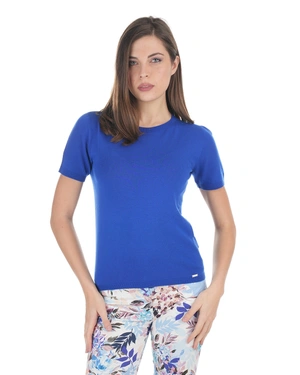 Fine knitted top made of a viscose blend in raspberry | Pulls - 7