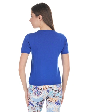 Fine knitted top made of a viscose blend in raspberry | Pulls - 8