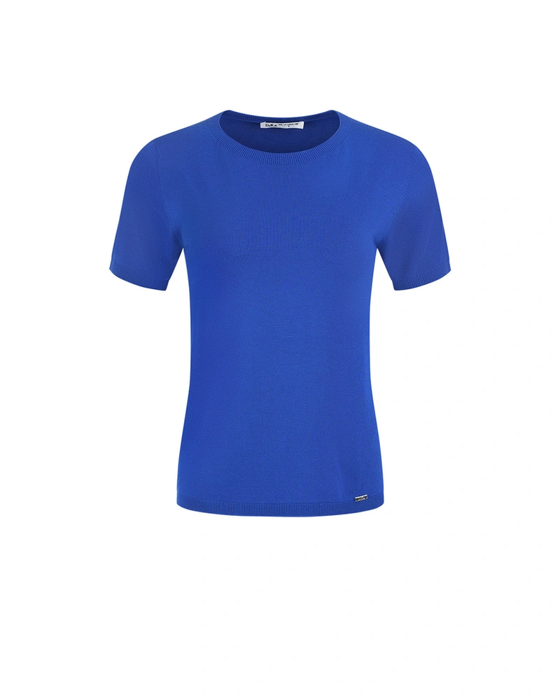 Fine knitted top made of a viscose blend in raspberry | Knitwear
