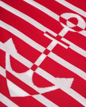 Fine sweater with anchor | Knitwear - 2