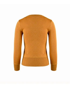 Fine viscose jersey blouse | Knitwear - 1