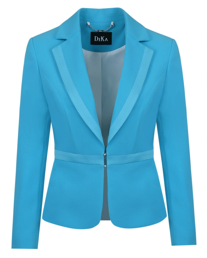 Fitted jacket with hidden fastening | Jackets and Coats