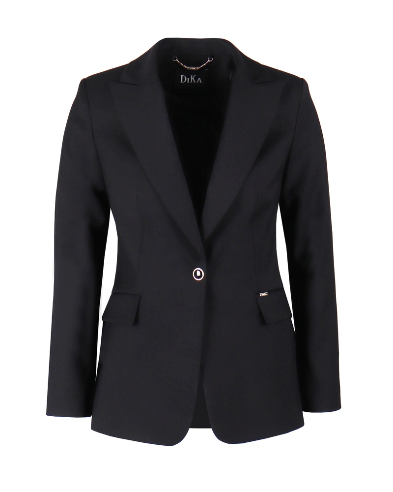 FITTED SINGLE-BREASTED JACKET | OUTLET