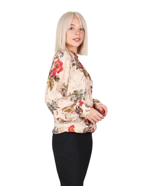 Floral rayon blouse | Blouses and Shirts - 3