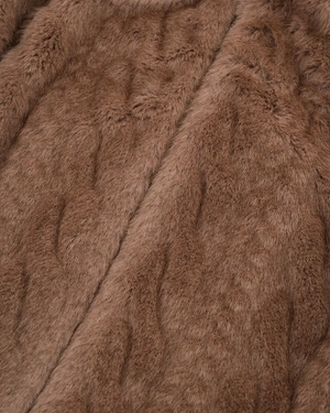 Fluffy vest in warm brown | All products | Dika.test - 2 Fluffy vest in warm brown | All products - 2