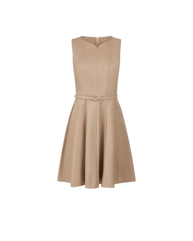 Formal gold lamé dress | Dresses