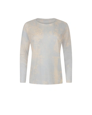 Gray-beige sweater with abstract print | Knitwear | Dika.rs Gray-beige sweater with abstract print | Knitwear