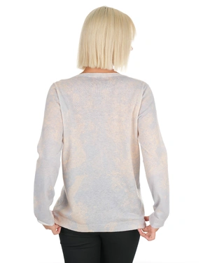 Gray-beige sweater with abstract print | Knitwear | Dika.rs - 4 Gray-beige sweater with abstract print | Knitwear - 4