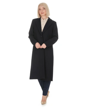 Ink blue wool coat | NEW | Dikastore.ro - 1 Ink blue wool coat | NEW - 1