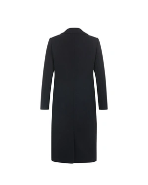 Ink blue wool coat | NEW | Dikastore.ro - 3 Ink blue wool coat | NEW - 3