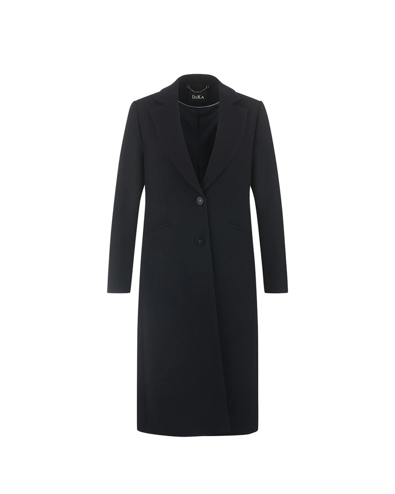 Ink blue wool coat | NEW