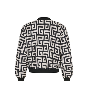 Jacket type bomber, with geometric print | Jackets - 1