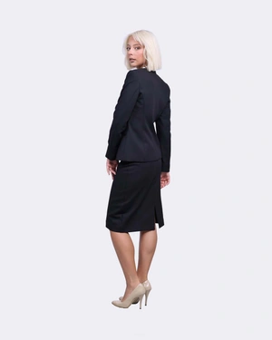 Jacket with a wave neckline |  - 5