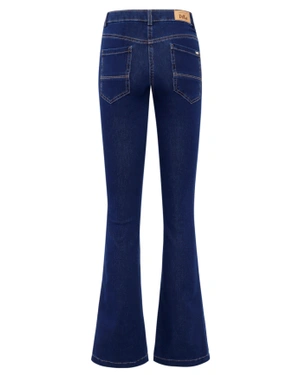 Дънки с леко разкроен крачол | Denim - 1