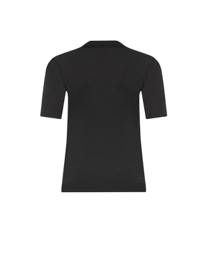 Jersey blouse with a collar and lurex thread | OUTLET SUMMER | Outlet DiKa - 1 Jersey blouse with a collar and lurex thread | OUTLET SUMMER - 1