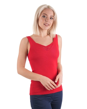 Knitted sleeveless top | Knitted blouses - 4