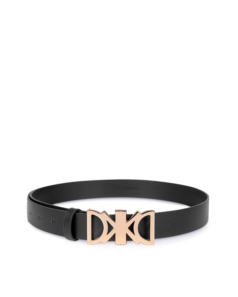 Leather belt with logo | Belts