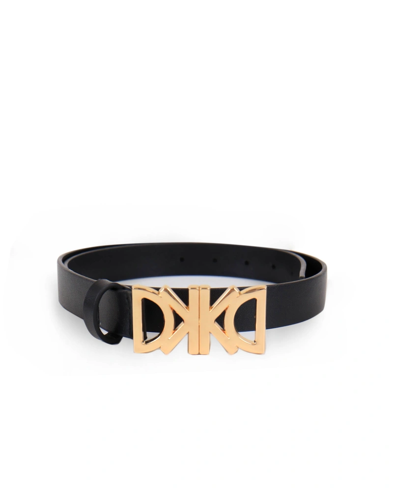 Leather belt with logo | Belts