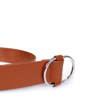 Curea din piele cu catarama argintie | Toate accesoriile | Dikastore.ro - 1 Curea din piele cu catarama argintie | Toate accesoriile - 1