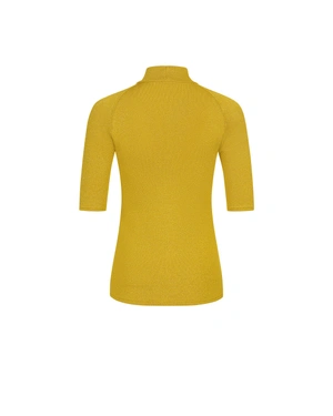 Lemon yellow viscose top | COLLECTION - 6
