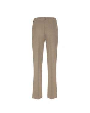 Svetlobež pantalone sa vunom i svilom | Pantalone - 4