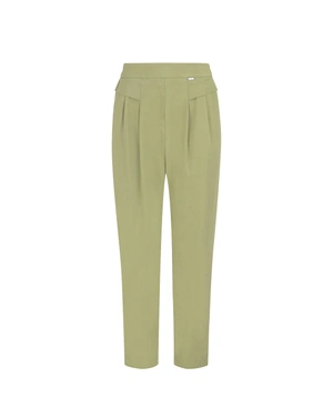 Light green cotton tapered trousers | NEW - 6