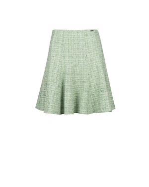 Light green tweed skirt | Skirts - 3