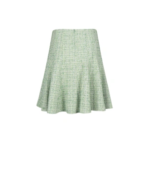 Light green tweed skirt | Skirts - 5