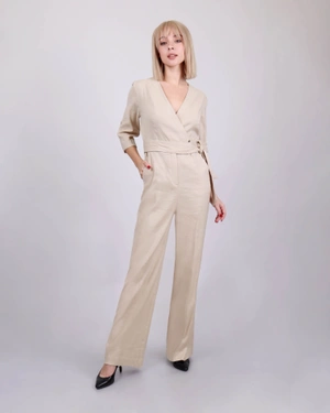 Linen and viscose jumpsuit | All products - 1