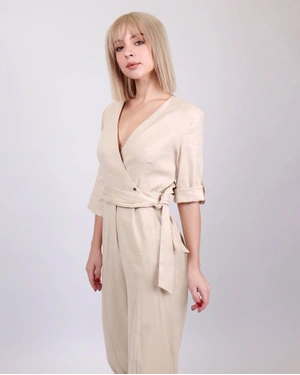Linen and viscose jumpsuit | All products - 3