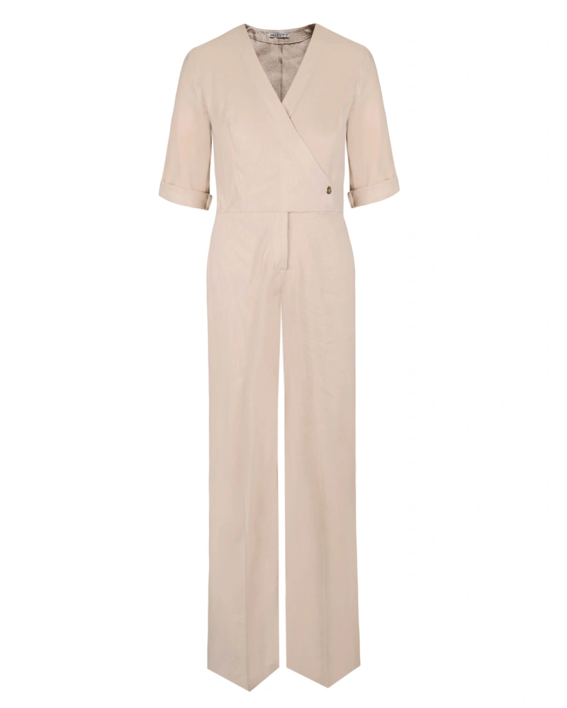 Linen and viscose jumpsuit | All products
