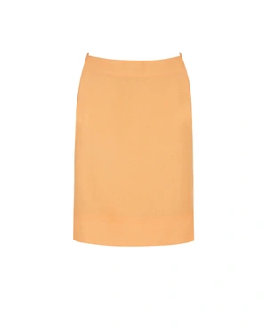 Laneni gornji deo sa bretelama u svetlo narandžastoj boji | NOVO - 12