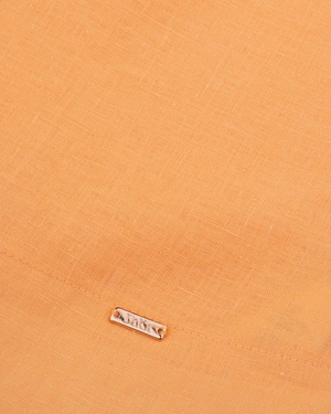 Laneni gornji deo sa bretelama u svetlo narandžastoj boji | NOVO - 13