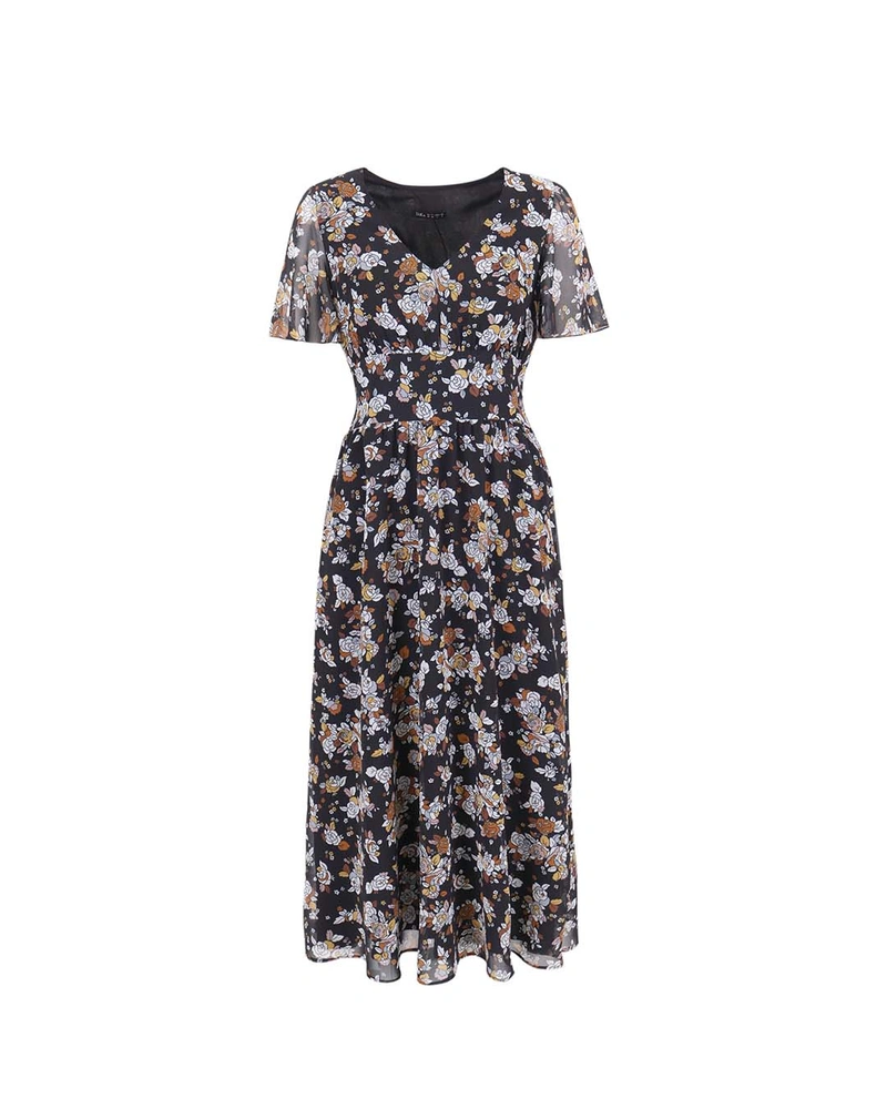Long chiffon dress | Dresses and Jumpsuits