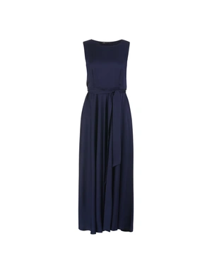 Long dark navy viscose dress | Dresses | Dika.bg Long dark navy viscose dress | Dresses