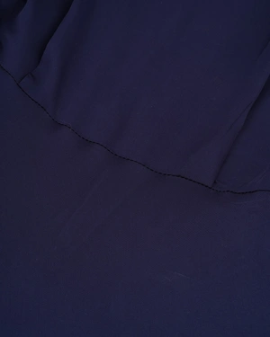 Long dark navy viscose dress | Dresses | Dika.bg - 2 Long dark navy viscose dress | Dresses - 2