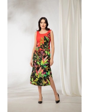 Long dress with floral print | OUTLET SUMMER | Dika.test - 3 Long dress with floral print | OUTLET SUMMER - 3