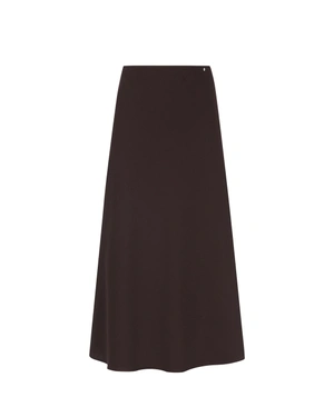 Long skirt in dark brown | Skirts | Outlet DiKa Long skirt in dark brown | Skirts