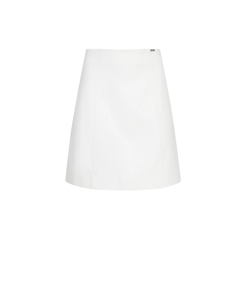 Minimalist white straight skirt | Skirts and Shorts