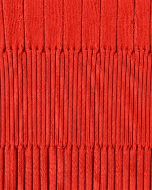 Orange wool women’s knitted blouse | Pullovers | Dika.com - 4 Orange wool women’s knitted blouse | Pullovers - 4