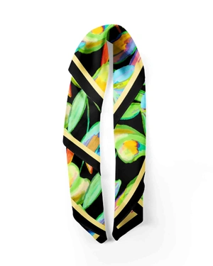 Pareo with stylized leaves | All accessories - 1