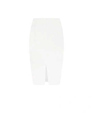 Pencil skirt with fine fabric belt | COLLECTION | Dikastore.ro - 1 Pencil skirt with fine fabric belt | COLLECTION - 1