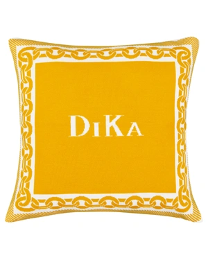 Жакардова калъфка за възглавница с лого | DIKA HOME | Outlet DiKa Жакардова калъфка за възглавница с лого | DIKA HOME
