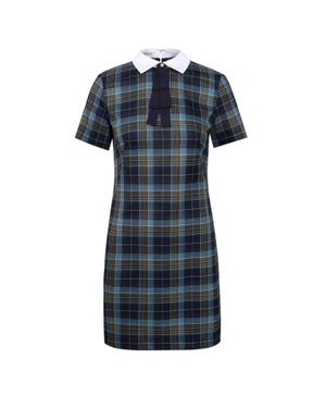 Rochie in carouri cu guler | Rochii si Salopete - 5