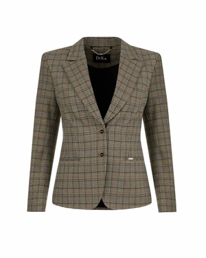 Plaid jacket with recycled polyester | Jackets and Coats | Dika.rs Plaid jacket with recycled polyester | Jackets and Coats