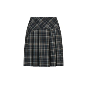 Pleated checkered skirt | COLLECTION - 6