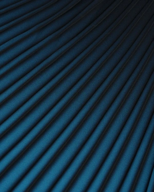 Jupe plissée en dégradé noir–bleu pétrole | Jupes - 9