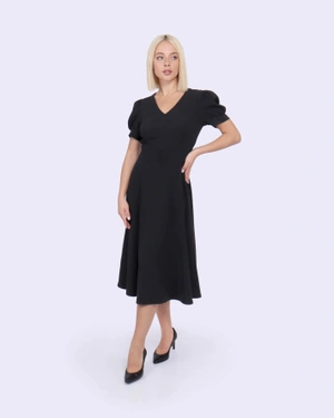 Puff sleeve dress | Dresses and Jumpsuits - 6
