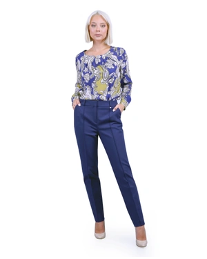 Rayon blouse with print | Blouses - 3