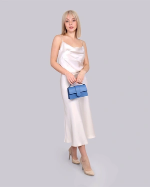 Satin skirt | Skirts - 2